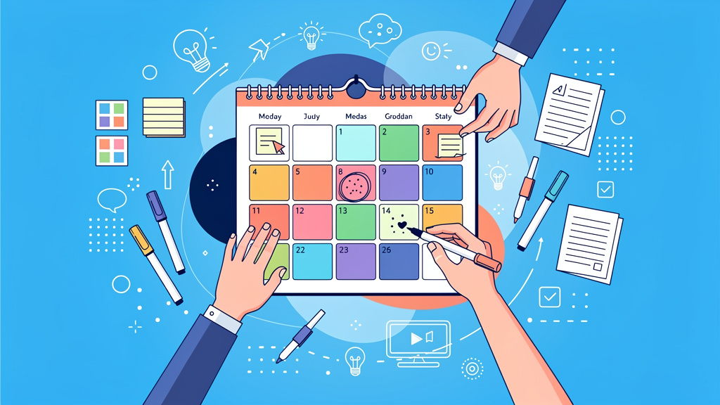 Jak zaplanować kalendarz redakcyjny na cały rok w 2 popołudnia?